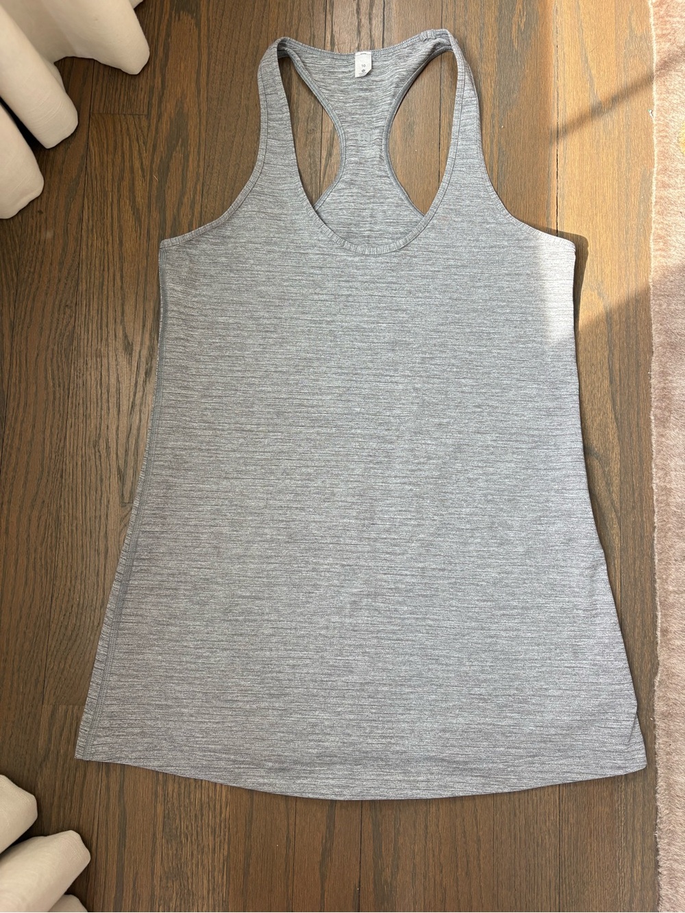 lululemon athletica Light Grey Racerback Tank
